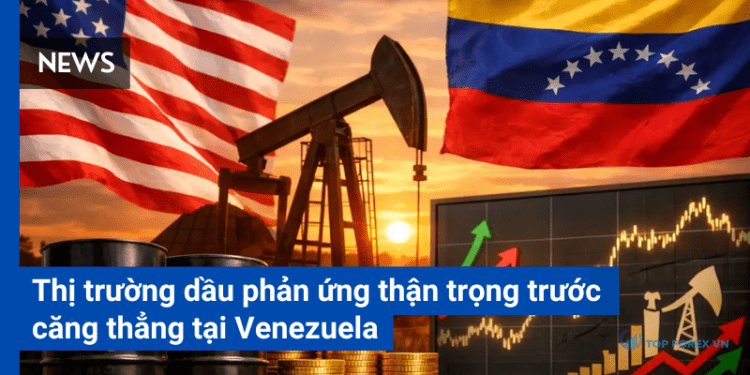 Thị trường dầu phản ứng thận trọng trước căng thẳng tại Venezuela