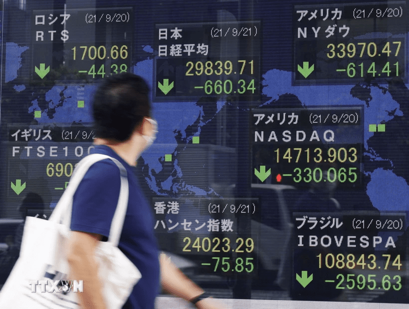 Chứng khoán Nhật Bản vượt 57,000 điểm