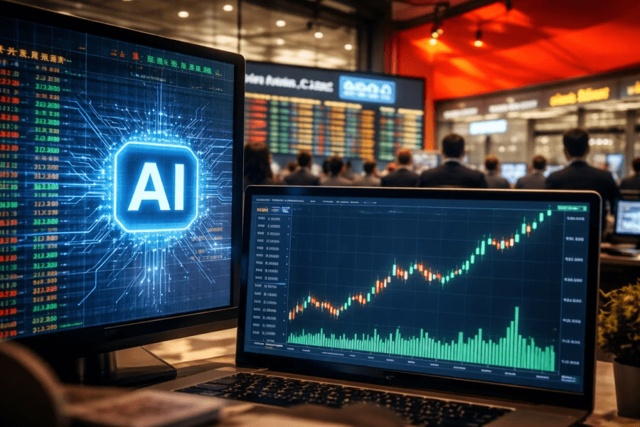 Cổ phiếu AI Trung Quốc tăng mạnh