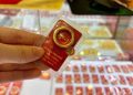 Giá vàng ngày 01/06: Vàng SJC tăng nhẹ đầu tuần